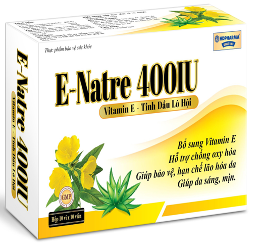 E-Natre 400IU Trắng (h30v)(RT)