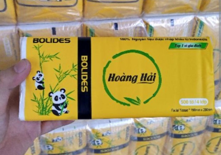Giấy rút Hoàng Hải (500t, 4 lớp)