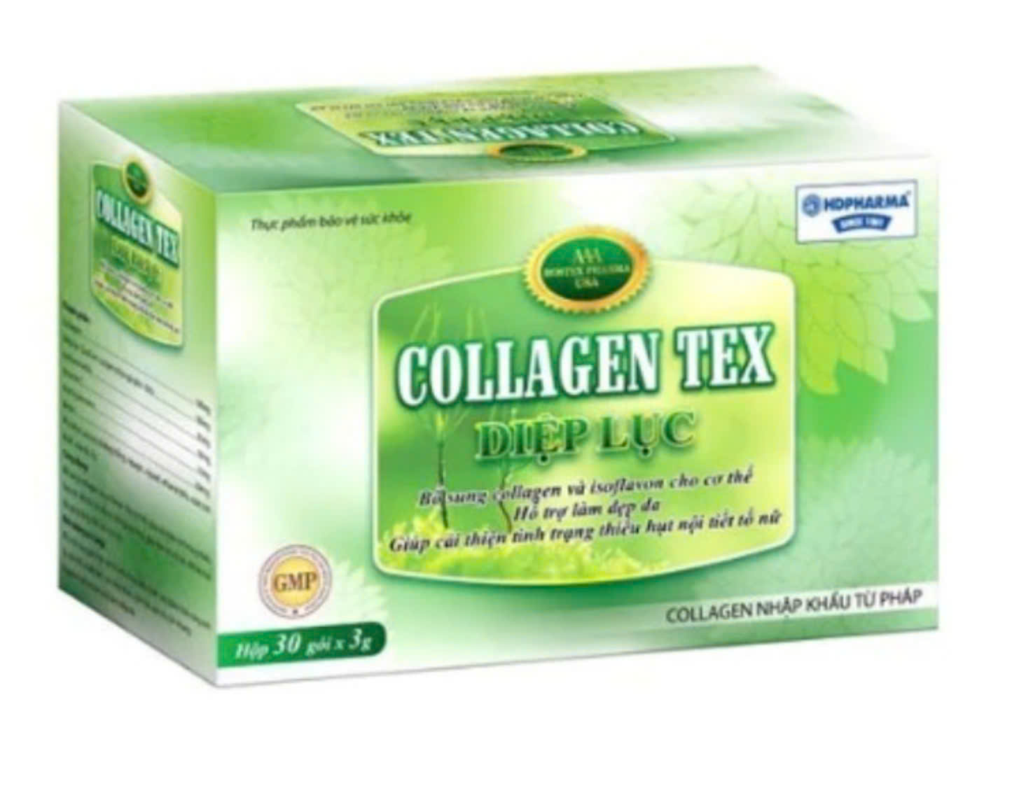 Collagen Tex Diệp Lục Gói(h30g)(date 5/2025)(RT)