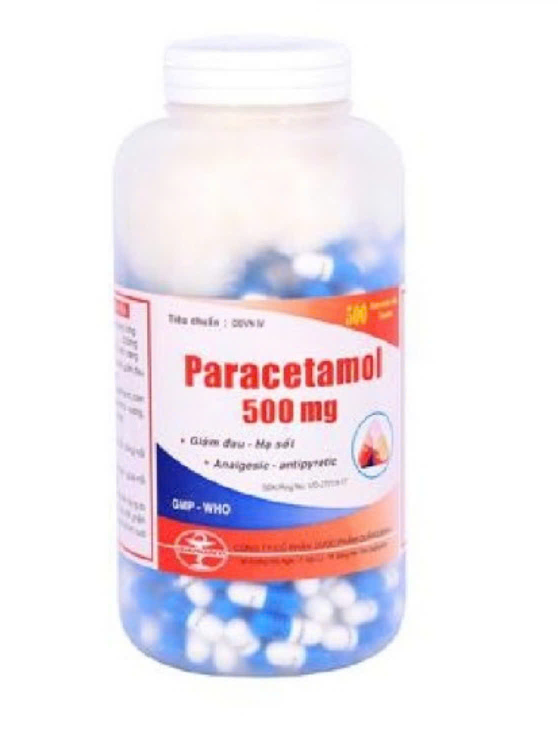 Paracetamol cáp QB(500mg)(CT)