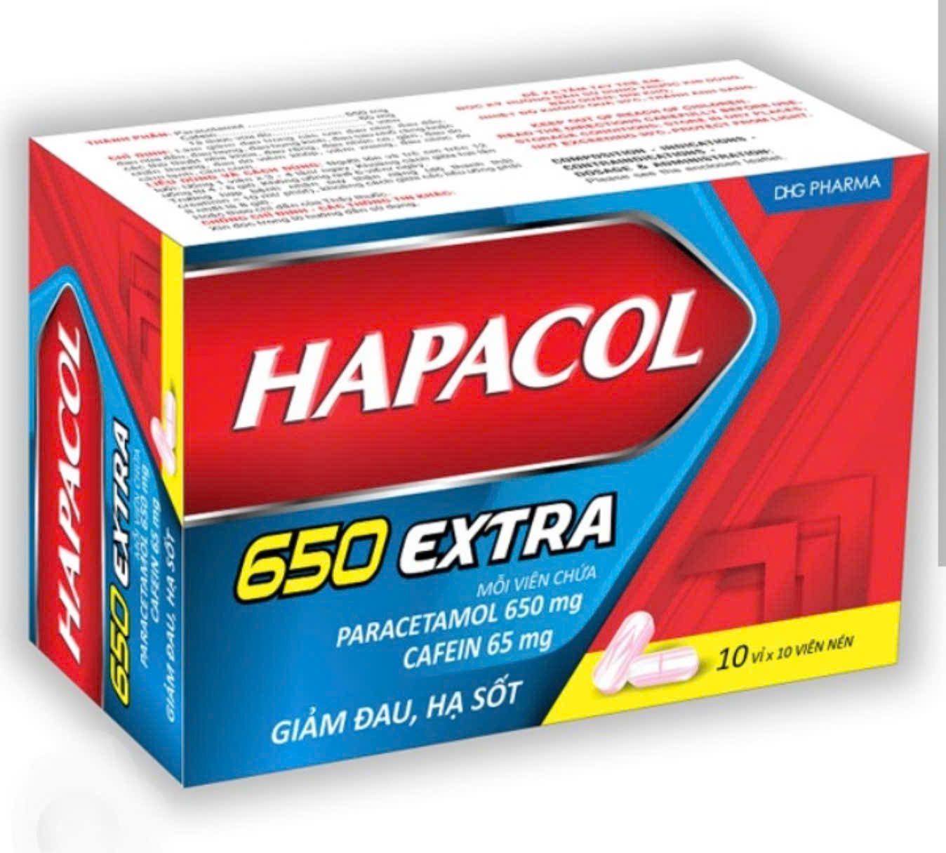 Hapacol 650 Extra DHG(PH)