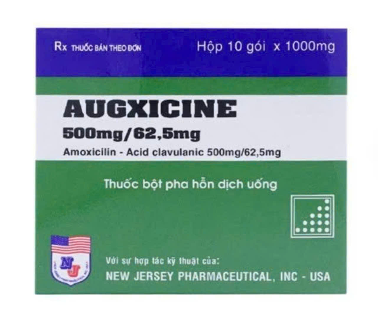 AUGXICINE 500/62.5MG(KS)