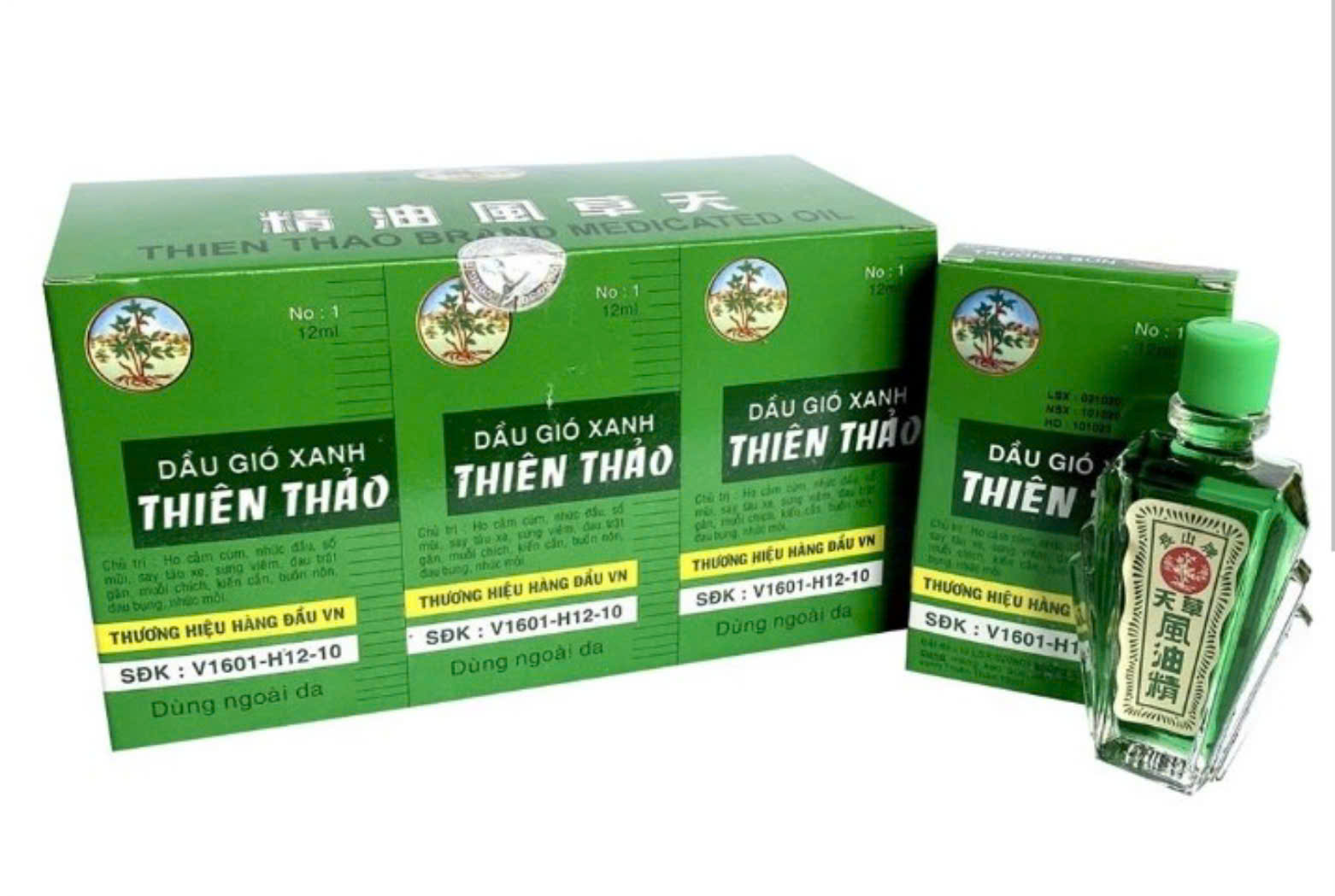 Dầu gió thiên thảo 12ml(h12c)(CT)