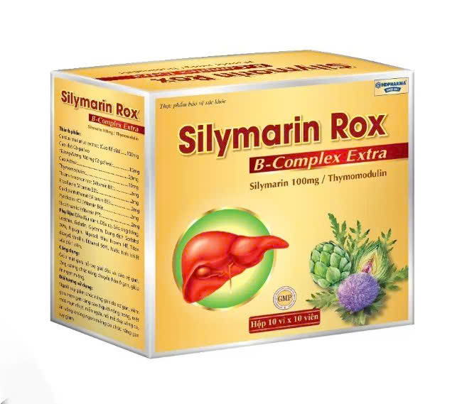 Silymarin Rox Vàng(h100v)(DP)