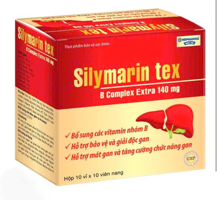 Silymarin Tex đỏ(h100v)(DP)